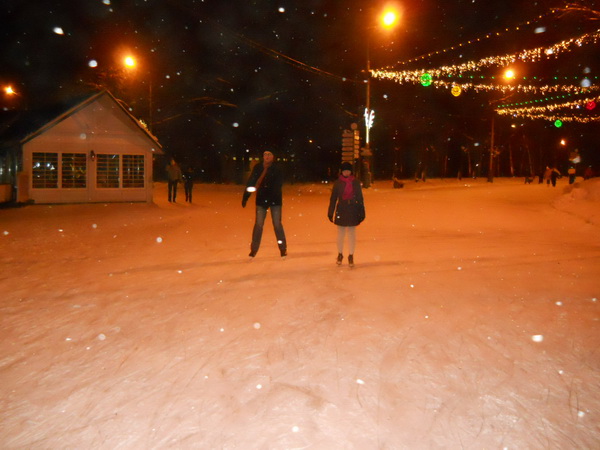 Бесплатный каток в Сокольниках