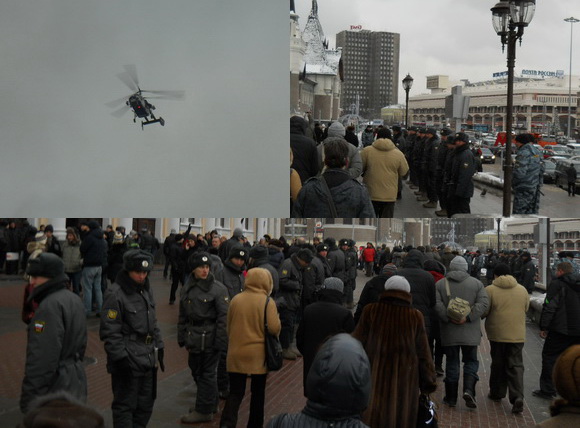  Митинг оппозиции на ак.Сахарова в Москве 24 декабря 2011г.